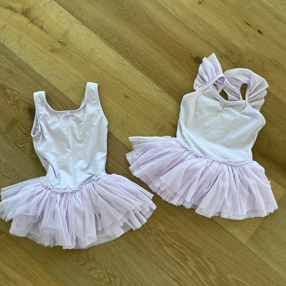 Girls set of ballet tutus